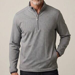 ASHWORTH 1/4 ZIP JACKET